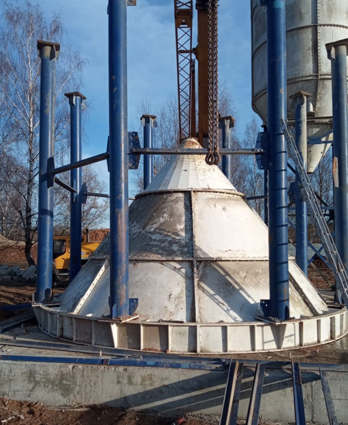 Монтаж, укомплектование завода Liebherr 2.25, г. Тверь