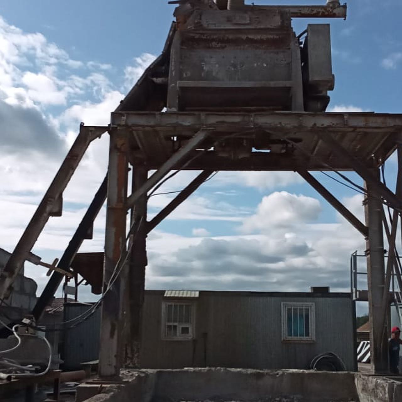 Демонтаж, монтаж БСУ ELBA-130, устройство фундамента